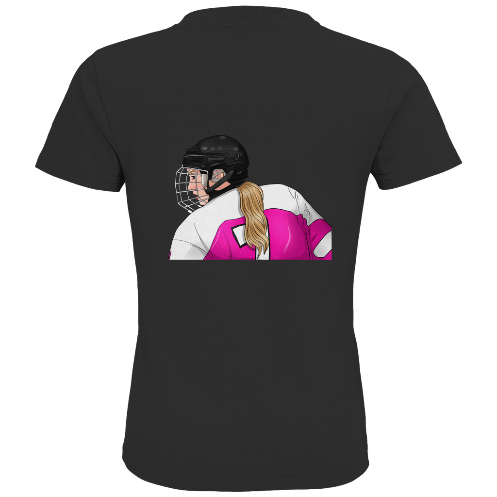 Kids T-Shirt HOCKEYGIRL (front&back)