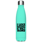 Edelstahl-Thermoflasche I LOVE HOCKEY & HOT MOMS