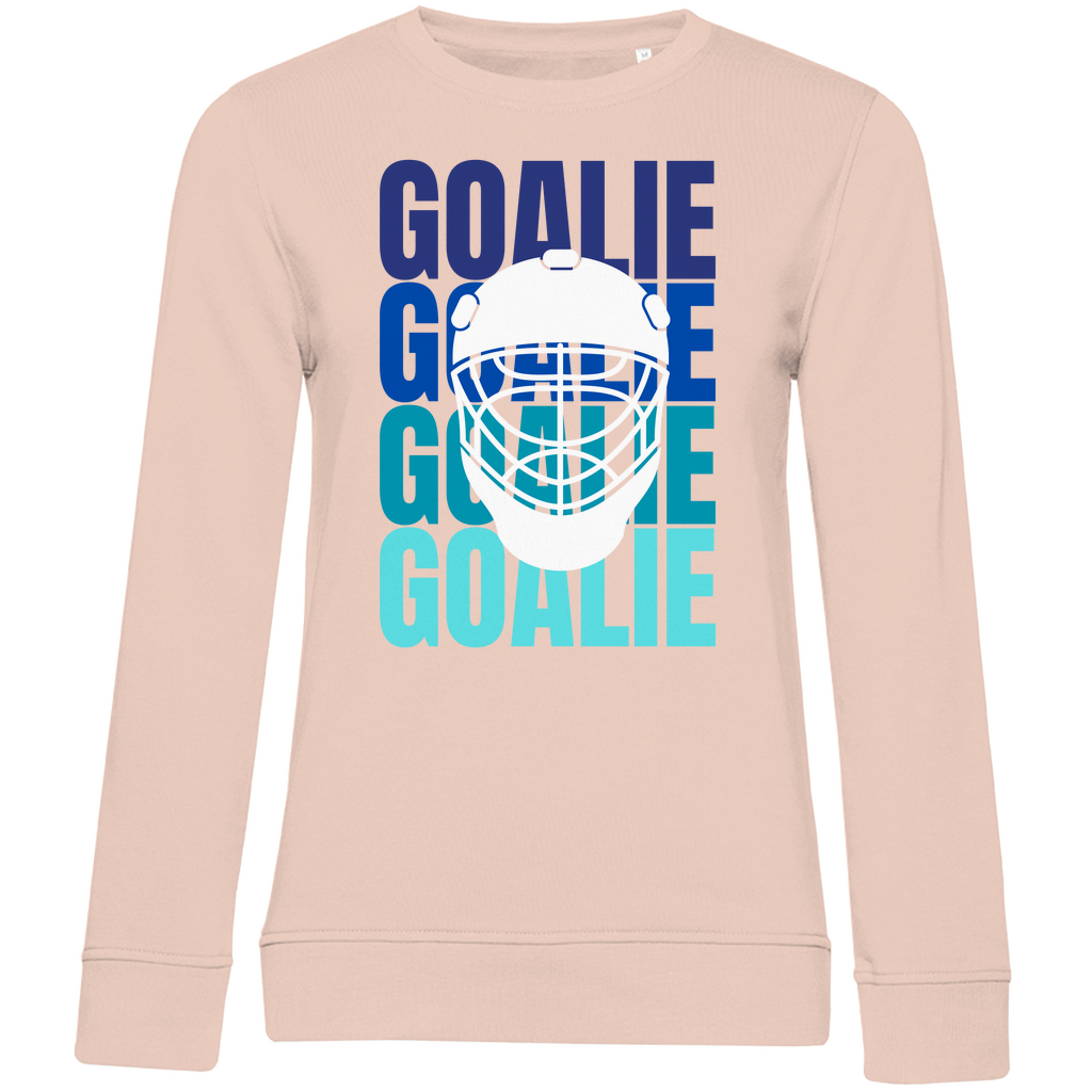 Ladies Sweatshirt GOALIE MASKE