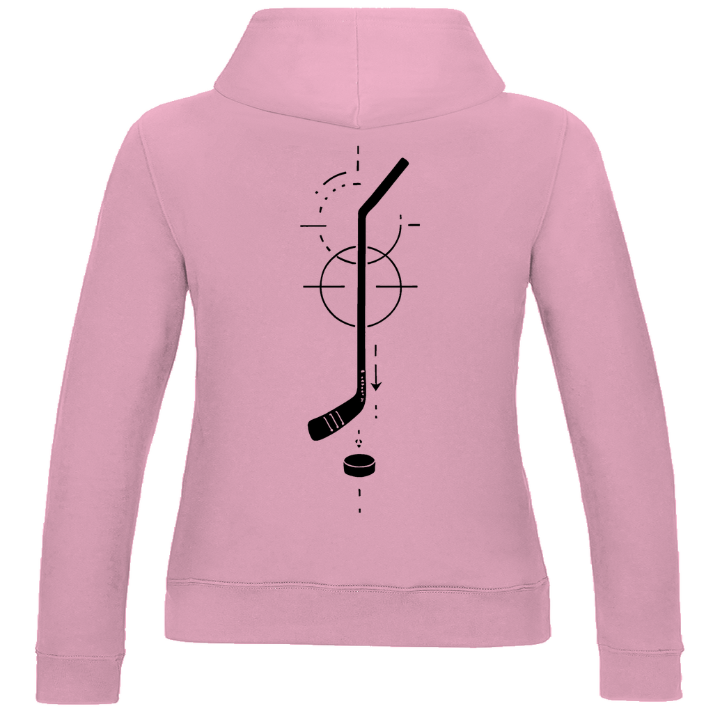 Ladies Hoodie HOCKEYSTICK MODERN (back)