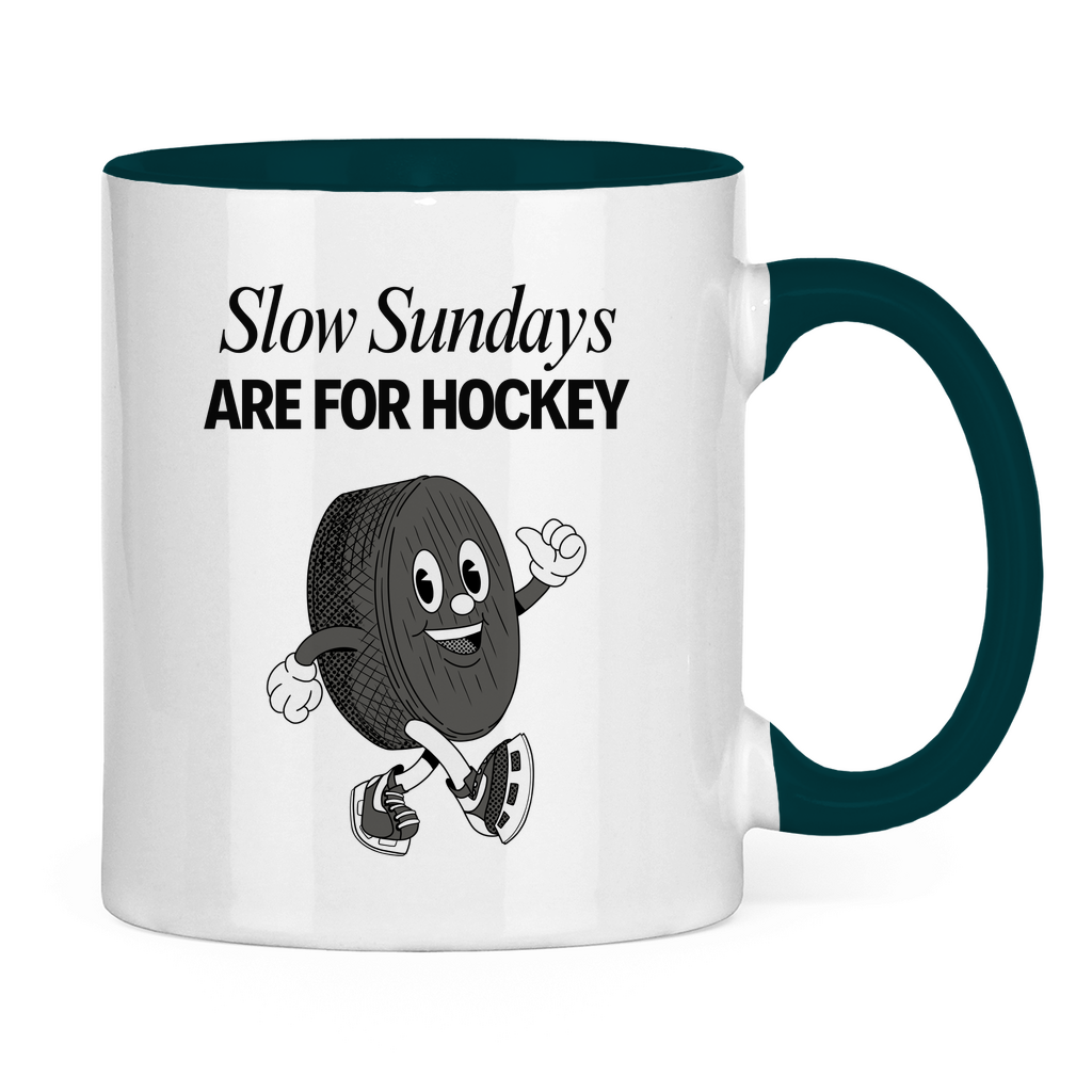 Tasse zweifarbig SLOW SUNDAYS