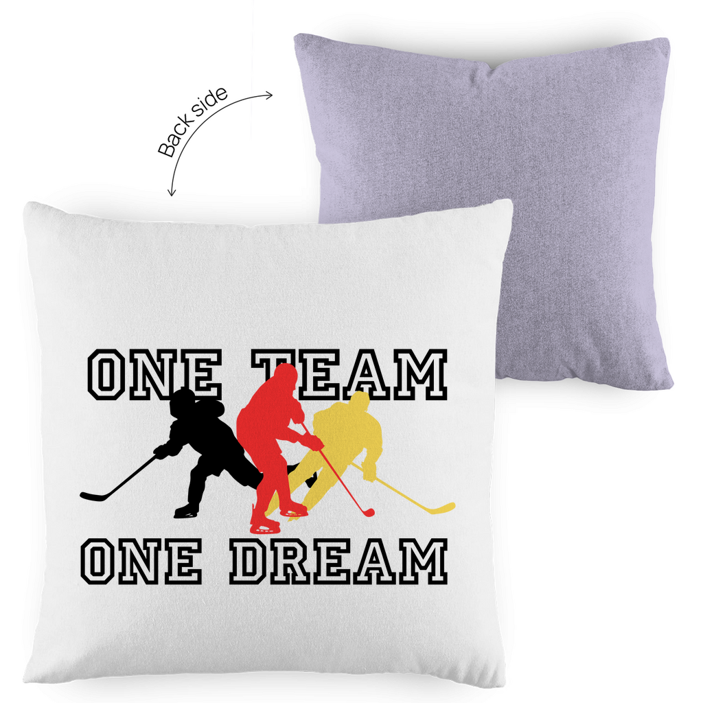 Kopfkissen zweifarbig ONE TEAM-ONE DREAM GER