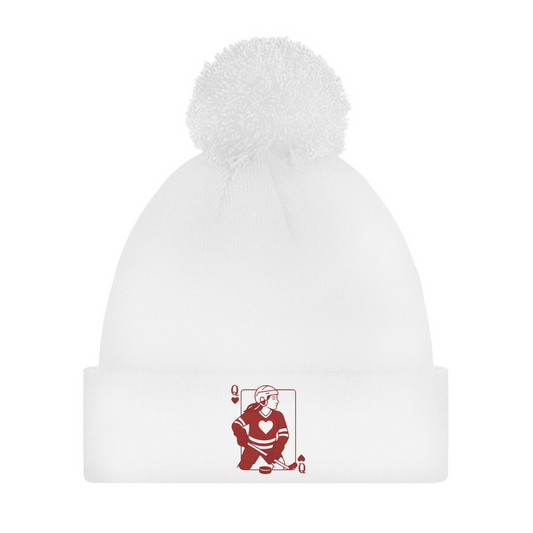 Bommelmütze HOCKEY HERZKÖNIGIN