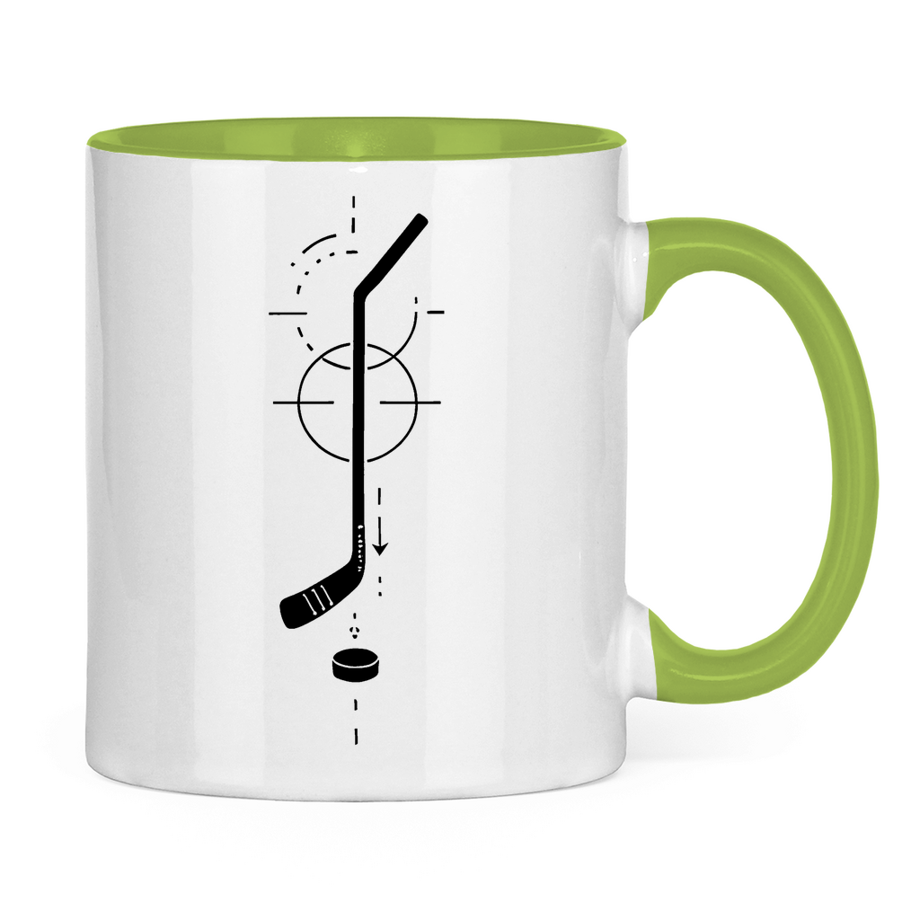 Tasse zweifarbig HOCKEYSTICK MODERN