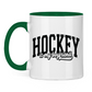 Tasse zweifarbig HOCKEY IS MY BOYFRIEND