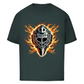 Oversize T-Shirt BURNING MASK