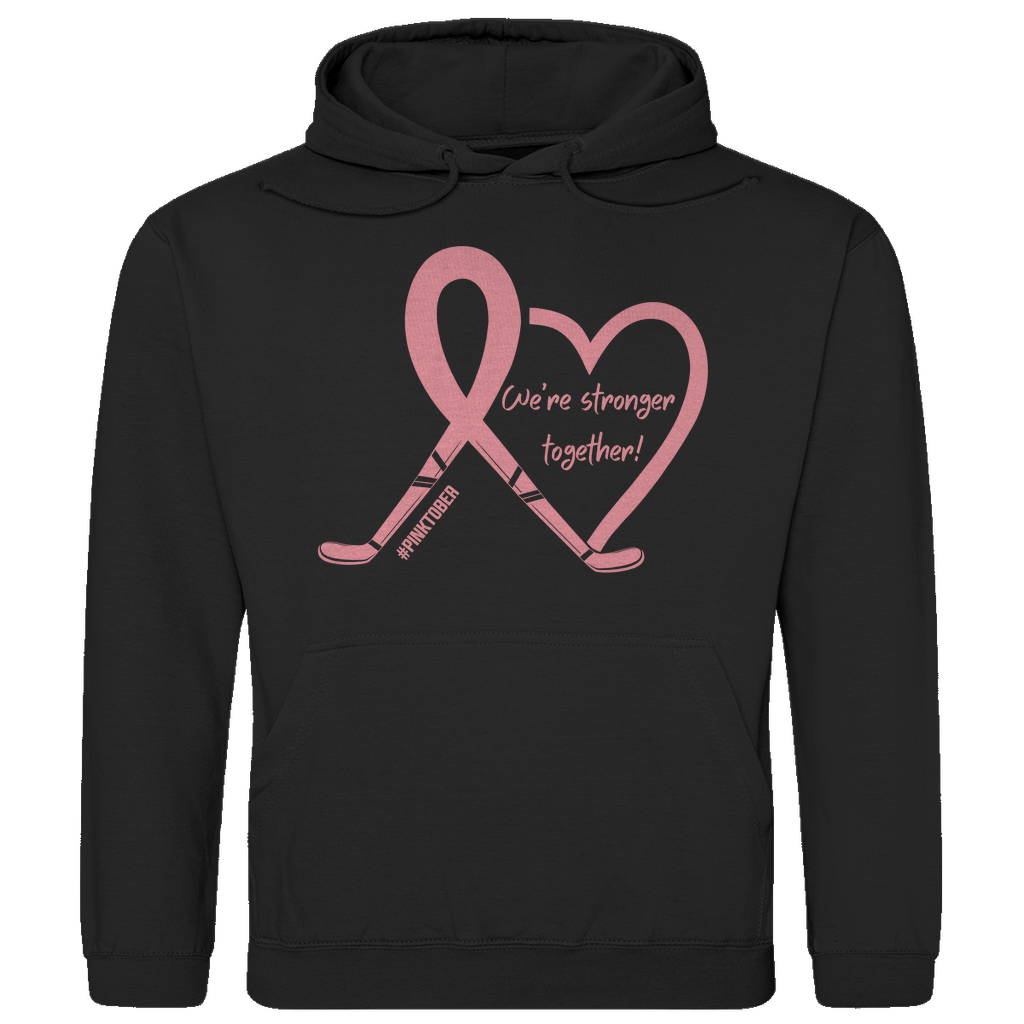 Unisex Hoodie PINKTOBER STRONGER TOGETHER
