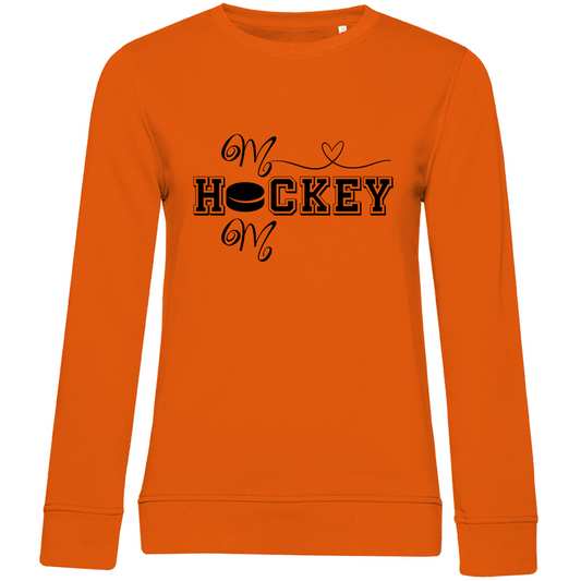 Ladies Sweatshirt HOCKEY MOM HEART