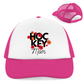 Retro Cap HOCKEY MOM FLOWERS