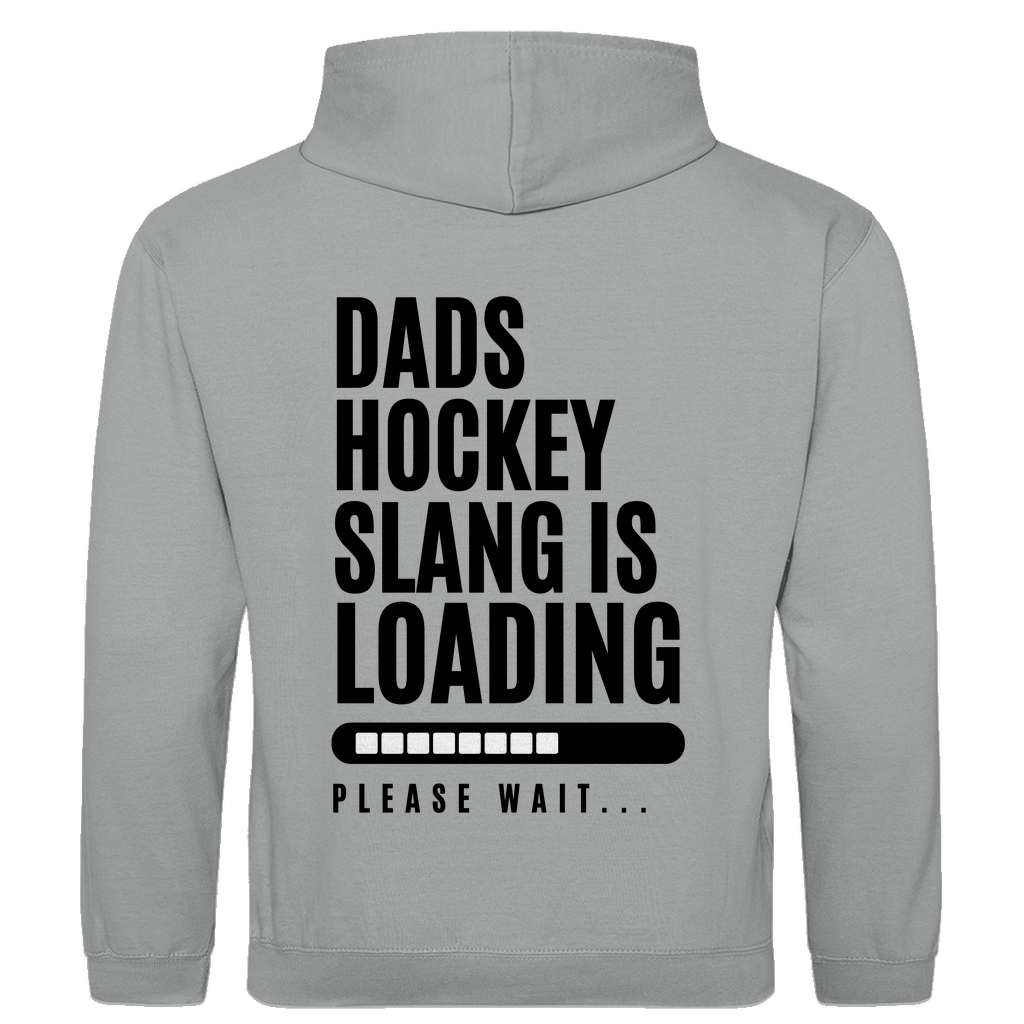 Unisex Hoodie DADS HOCKEYSLOGAN (back)