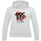 Ladies Hoodie HOCKEYMOM FLOWERS