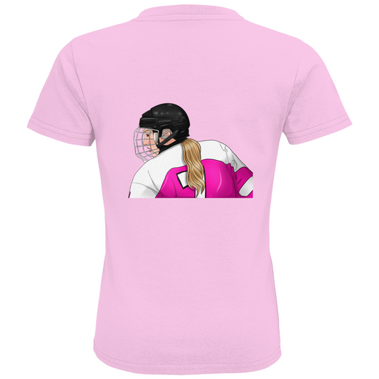 Kids T-Shirt HOCKEYGIRL (front&back)