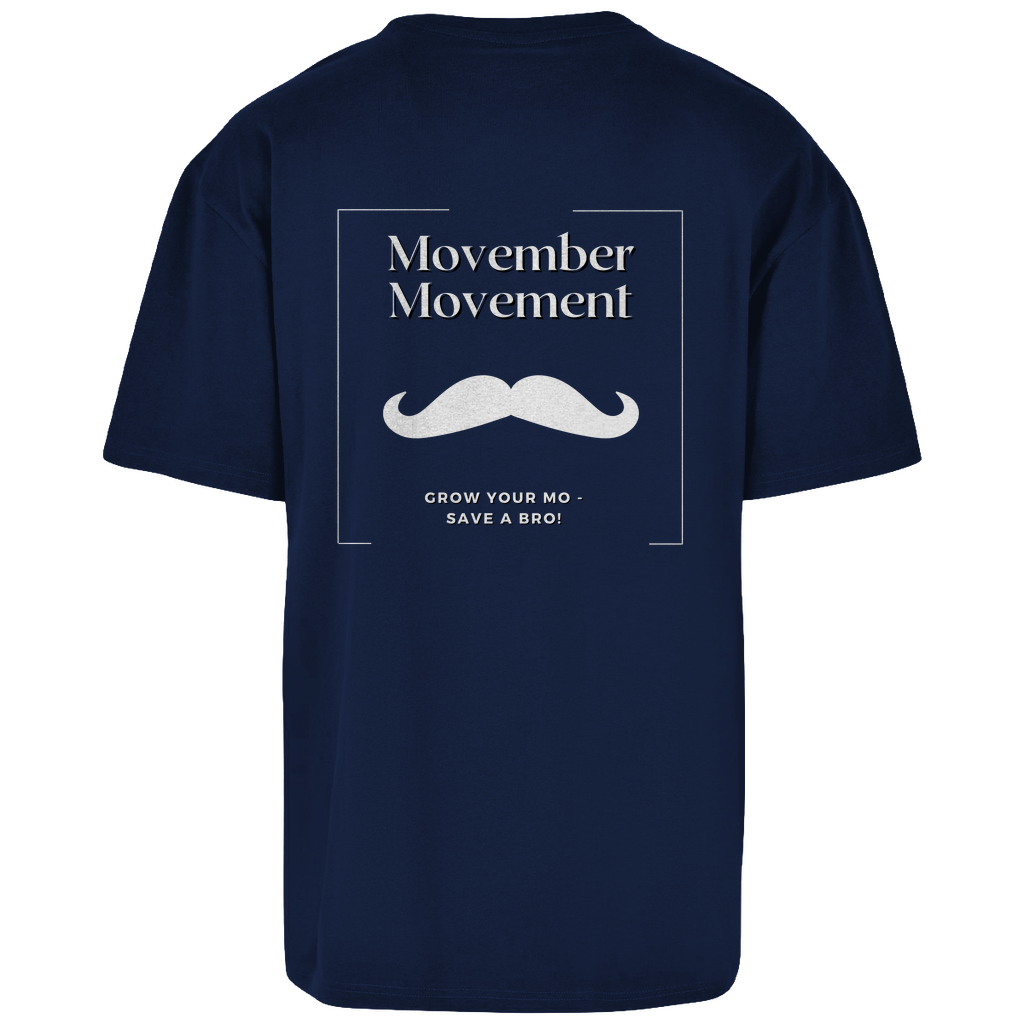 Oversize T-Shirt MOVEMBER MOVEMENT (back)