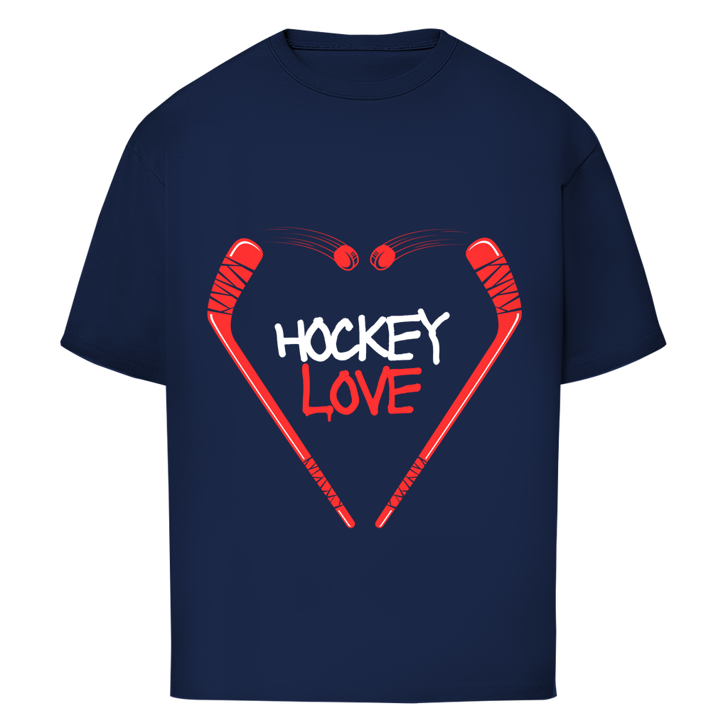 Oversize T-Shirt HOCKEYLOVE STICKHEART