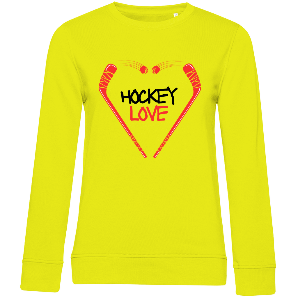 Ladies Sweatshirt HOCKEYLOVE STICKHEART