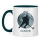 Tasse zweifarbig STERNZEICHEN CANCER / KREBS