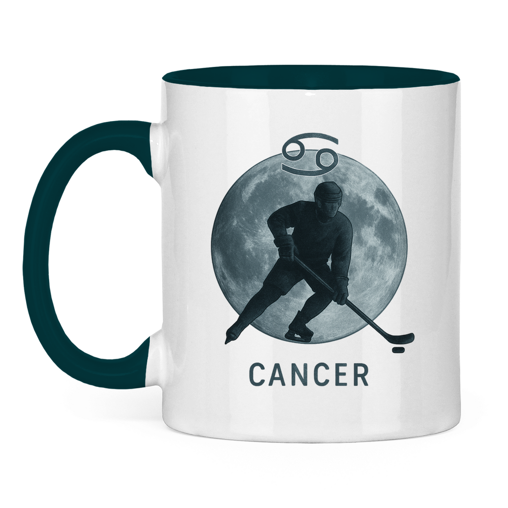 Tasse zweifarbig STERNZEICHEN CANCER / KREBS