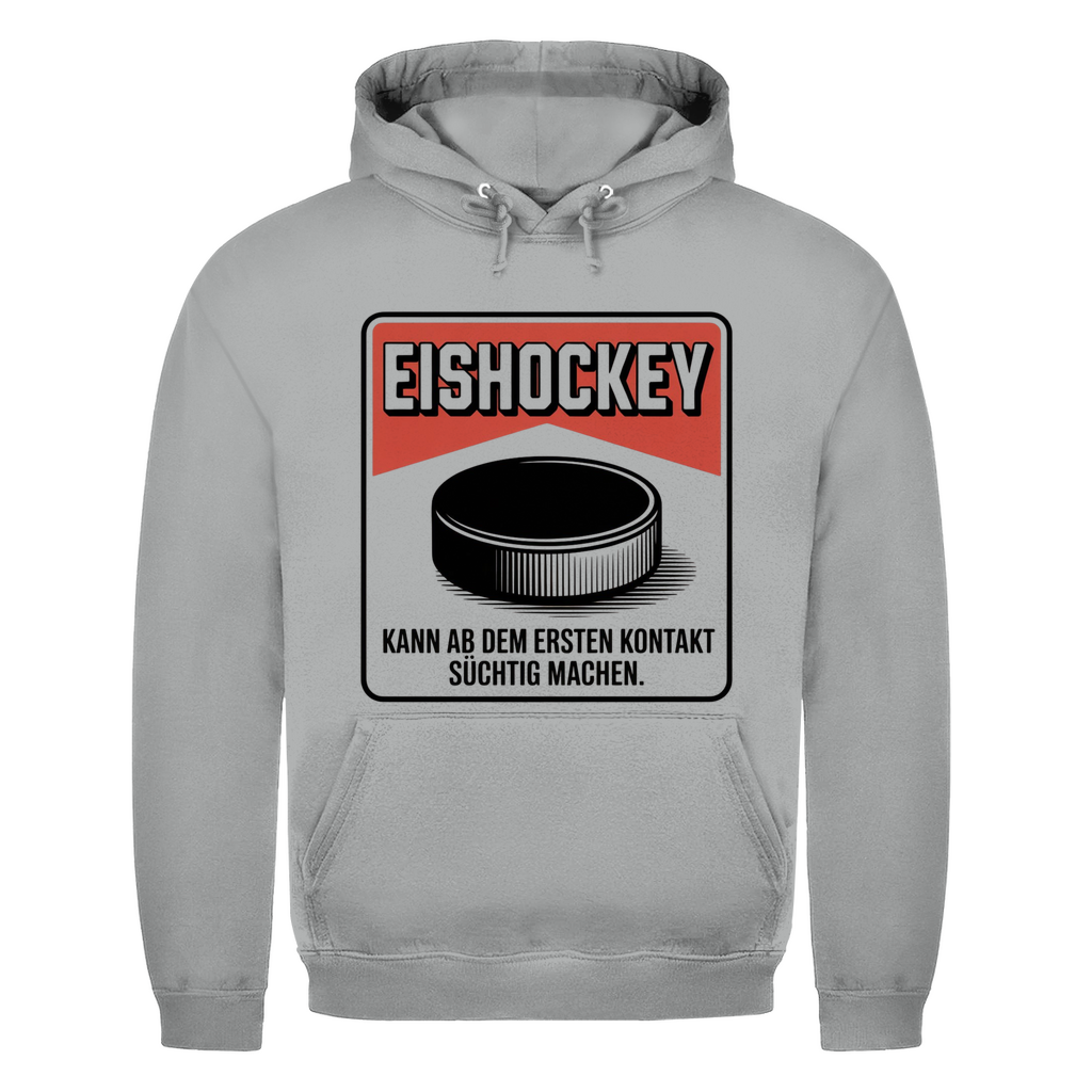Unisex Hoodie EISHOCKEY ZIGARETTENSCHACHTEL