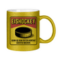 Glitzertasse  EISHOCKEY ZIGARETTENSCHACHTEL