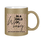 Glitzertasse WORLD OF HOCKEY - MOM