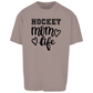 Oversize T-Shirt HOCKEY MOM LIFE