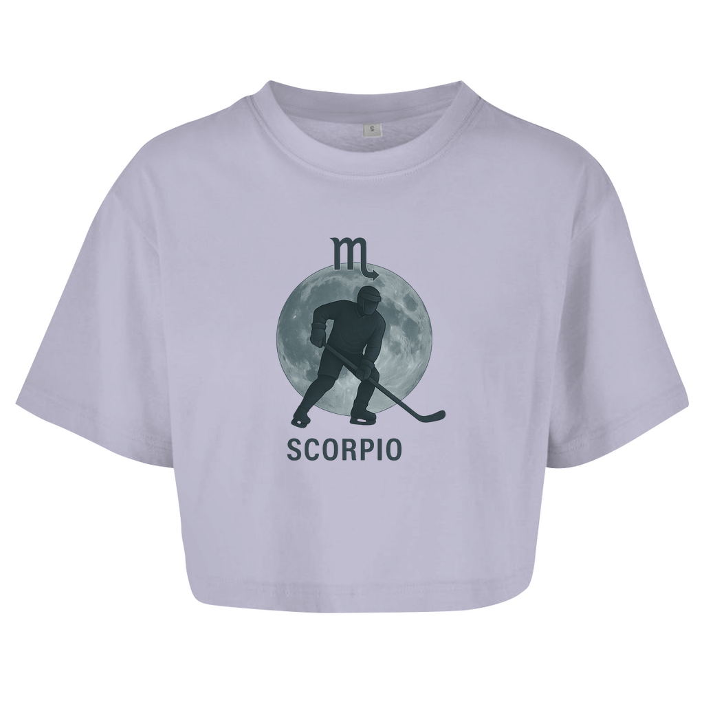 Ladies Crop Top STERNZEICHEN SCORPIO / SKORPION