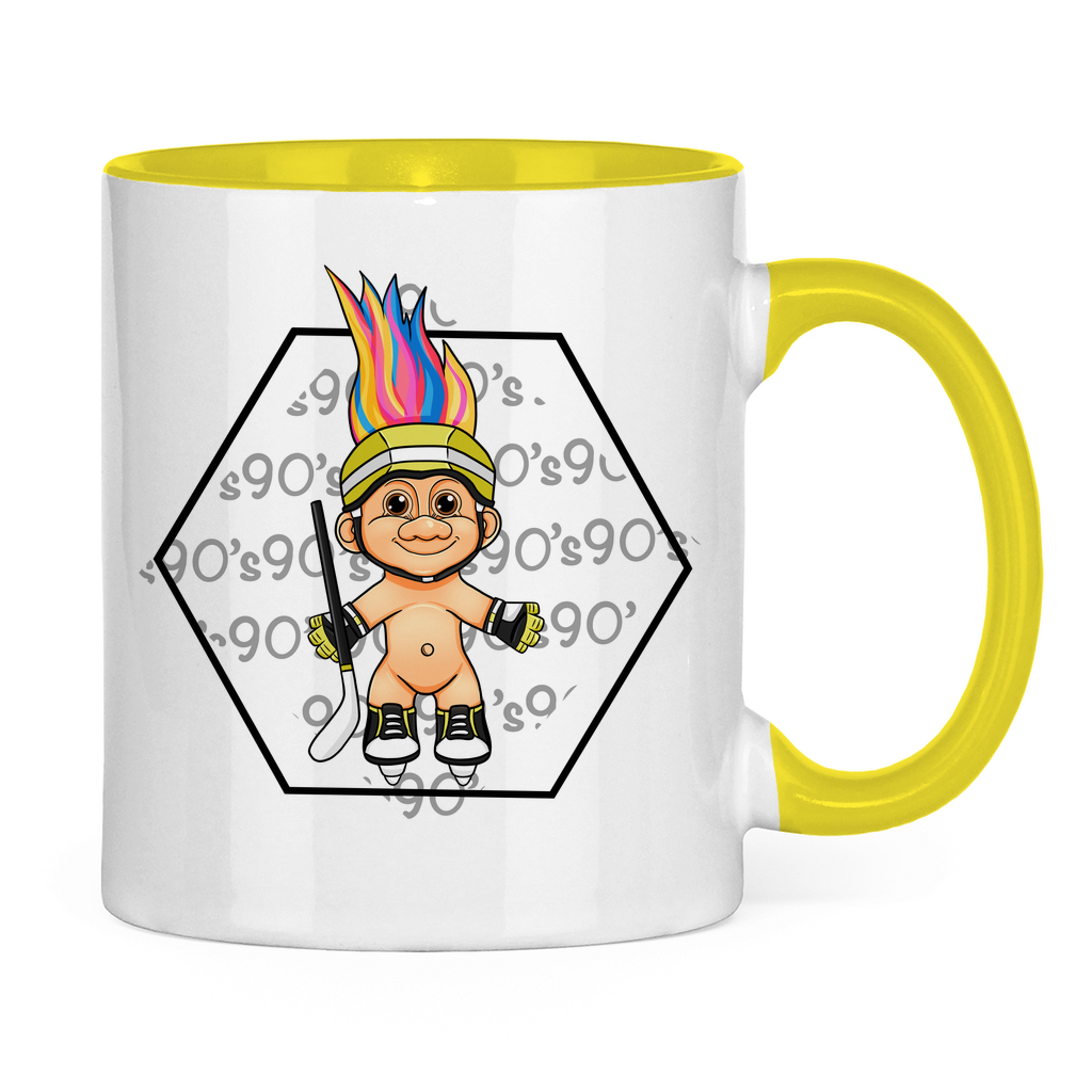 Tasse zweifarbig HOCKEYTROLL