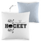Kopfkissen zweifarbig HOCKEY MOM HEART