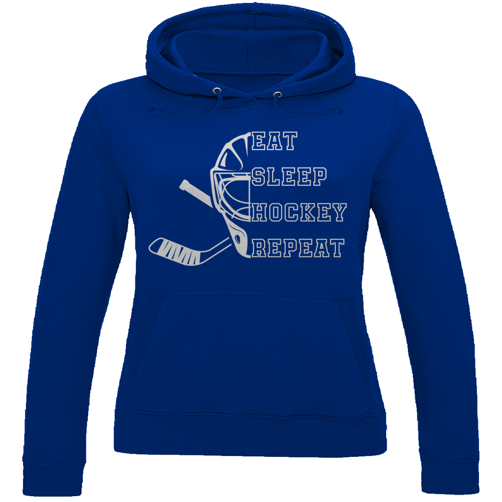 Ladies Hoodie EAT, SLEEP GOALIE