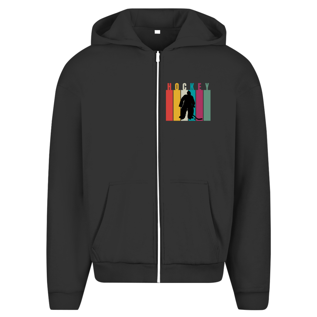Oversize Zipper COLOURFUL HOCKEY GOALIE