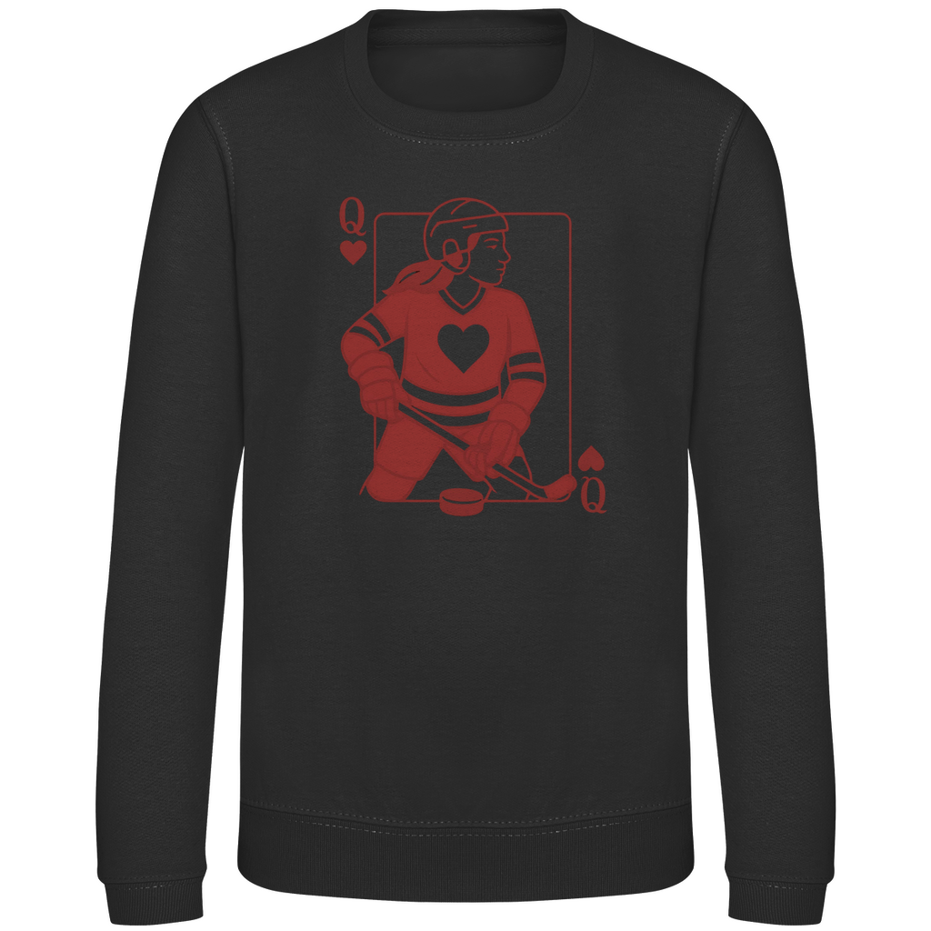 Kids Sweatshirt HOCKEY HERZKÖNIGIN