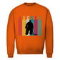 Unisex Sweatshirt COLOURFUL HOCKEY GOALIE