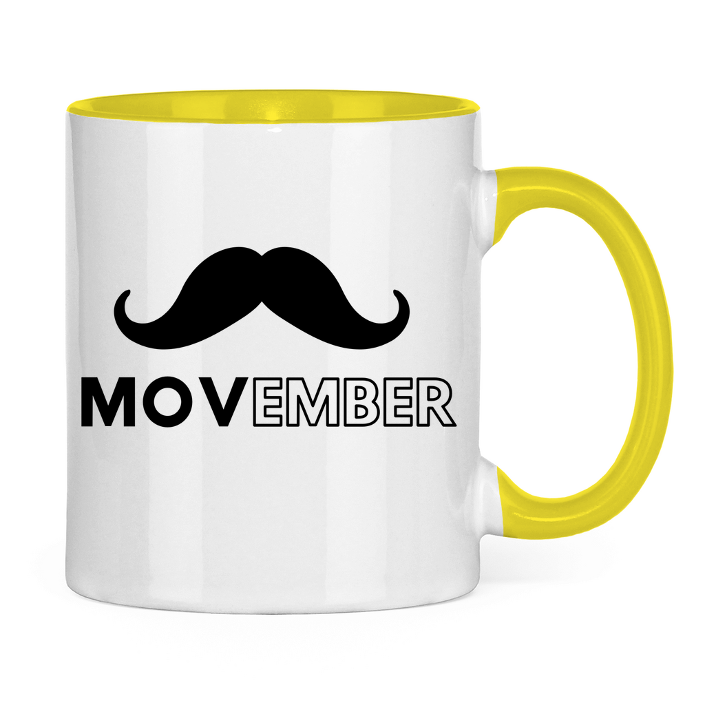 Tasse zweifarbig MOVEMBER