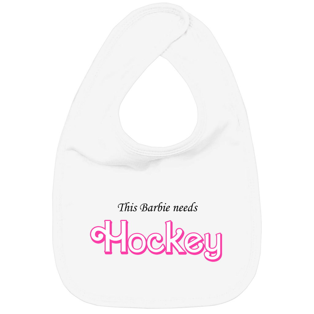 Kinder Bio Lätzchen BARBIE NEEDS HOCKEY