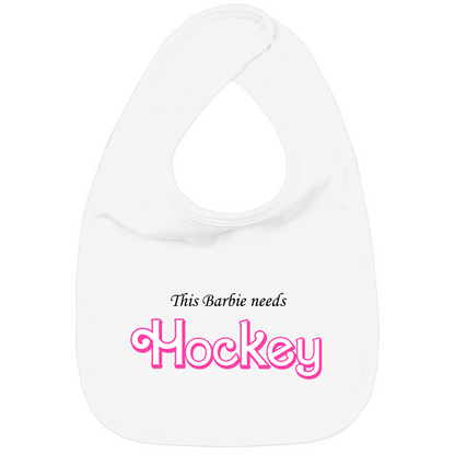 Kinder Bio Lätzchen BARBIE NEEDS HOCKEY