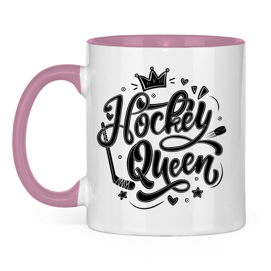 Tasse zweifarbig HOCKEYQUEEN II