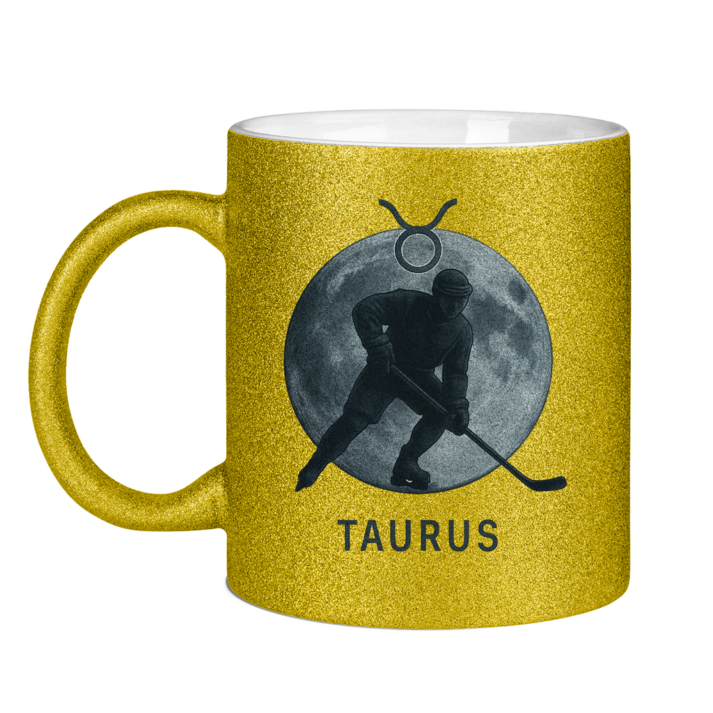 Glitzertasse STERNZEICHEN TAURUS / STIER
