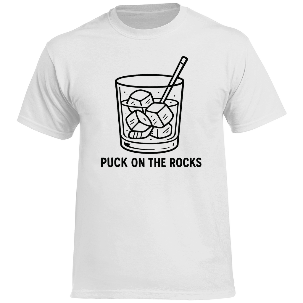 T-Shirt PUCK ON THE ROCKS