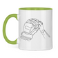 Tasse zweifarbig GLOVE & PAW