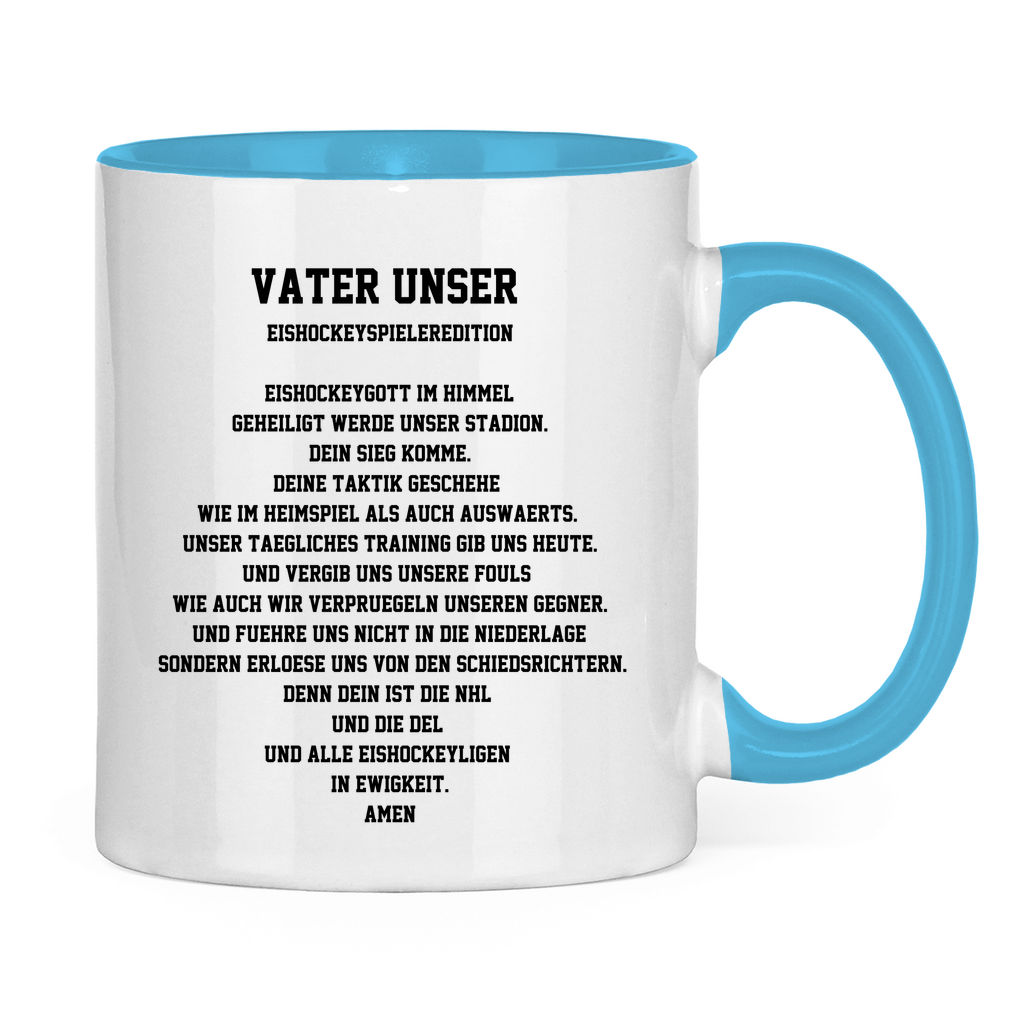 Tasse zweifarbig VATER UNSER SPIELER