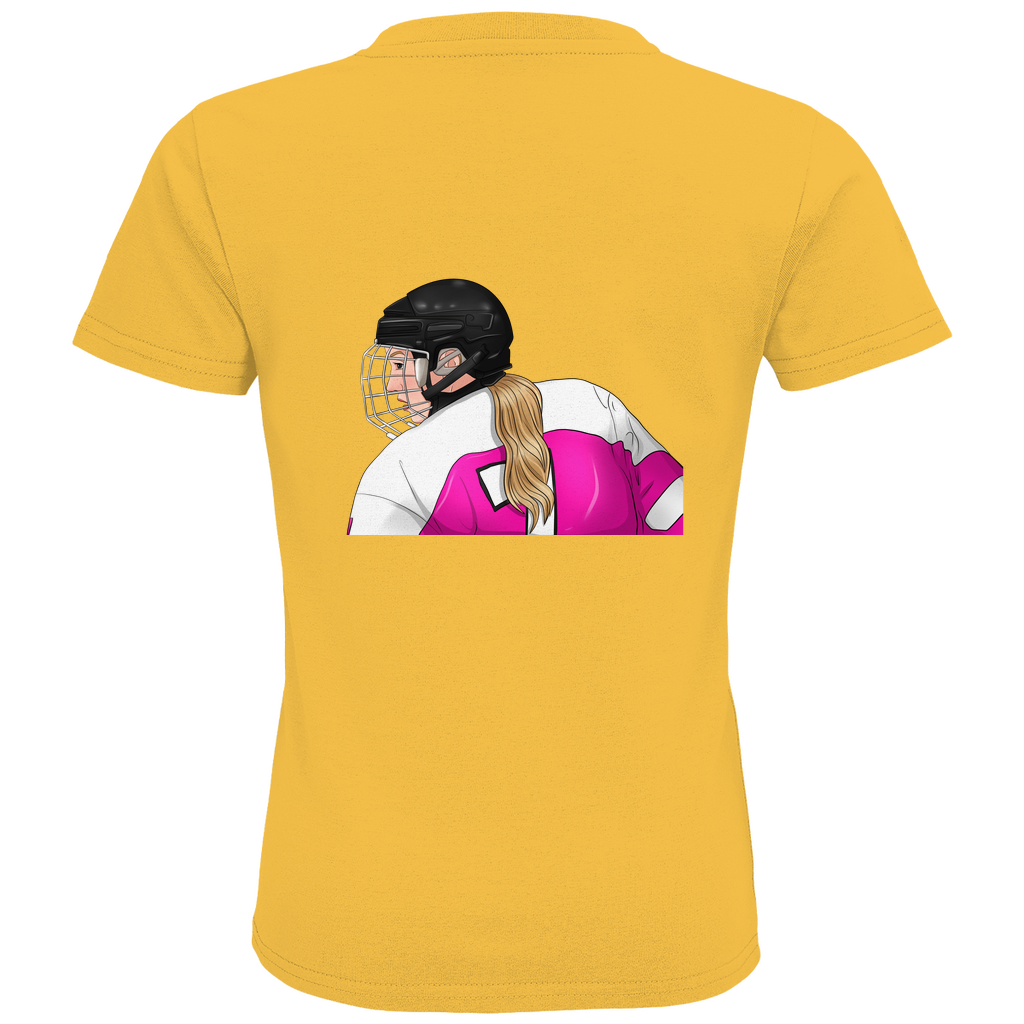 Kids T-Shirt HOCKEYGIRL (front&back)
