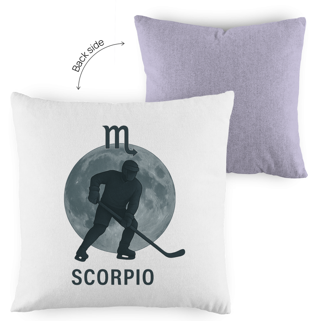 Kopfkissen zweifarbig STERNZEICHEN SCORPIO / SKORPION