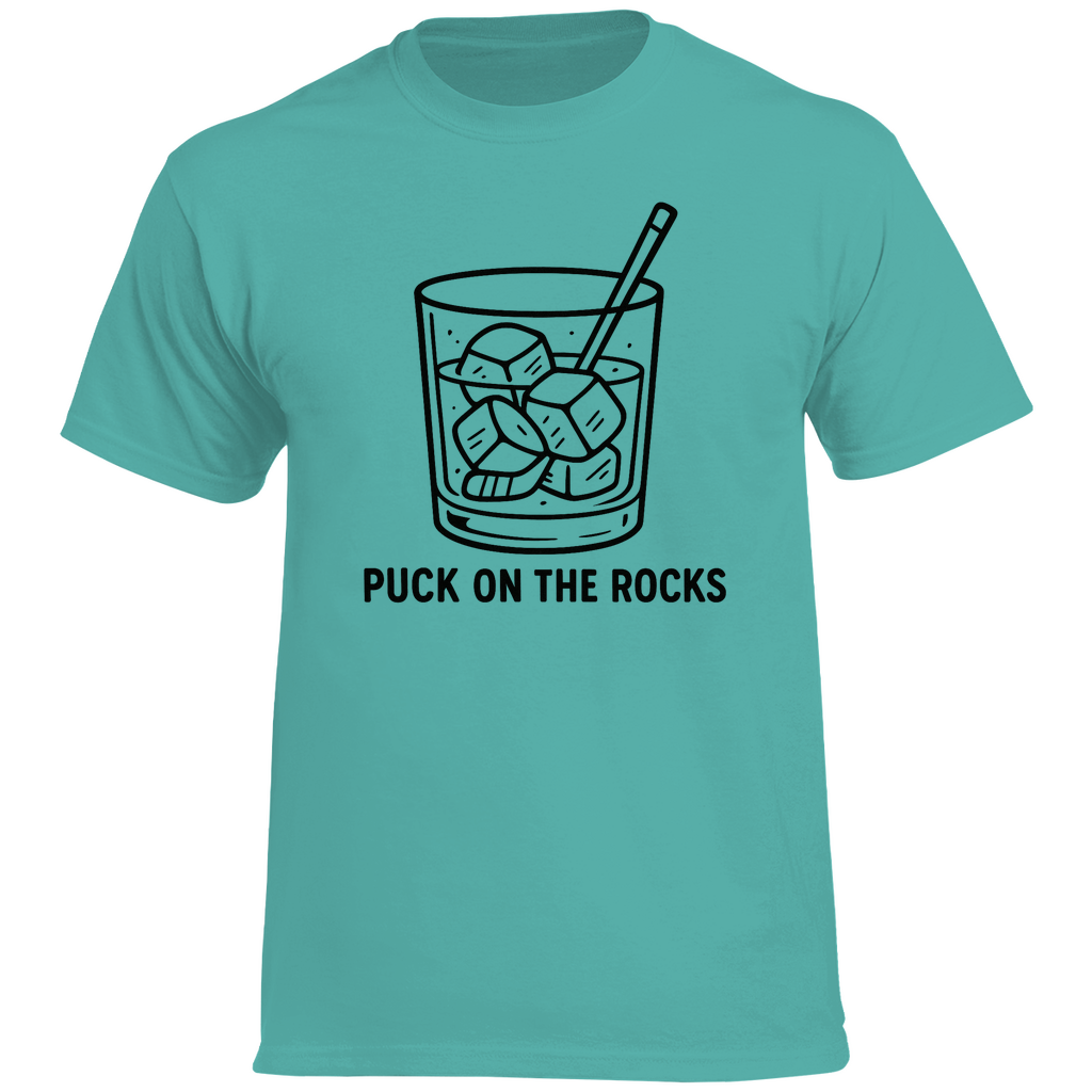 T-Shirt PUCK ON THE ROCKS
