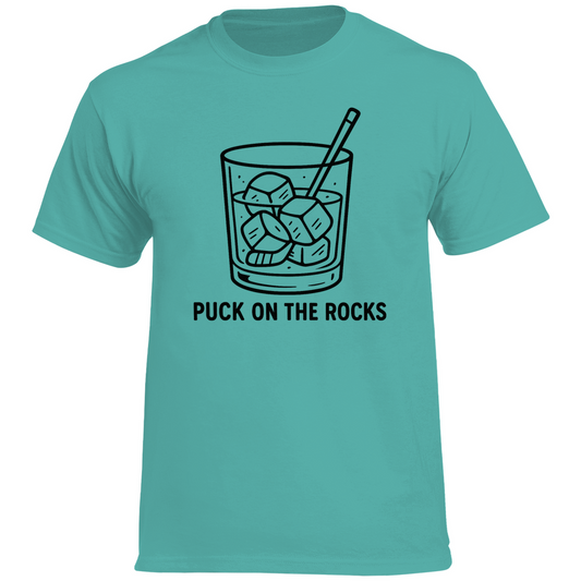 T-Shirt PUCK ON THE ROCKS