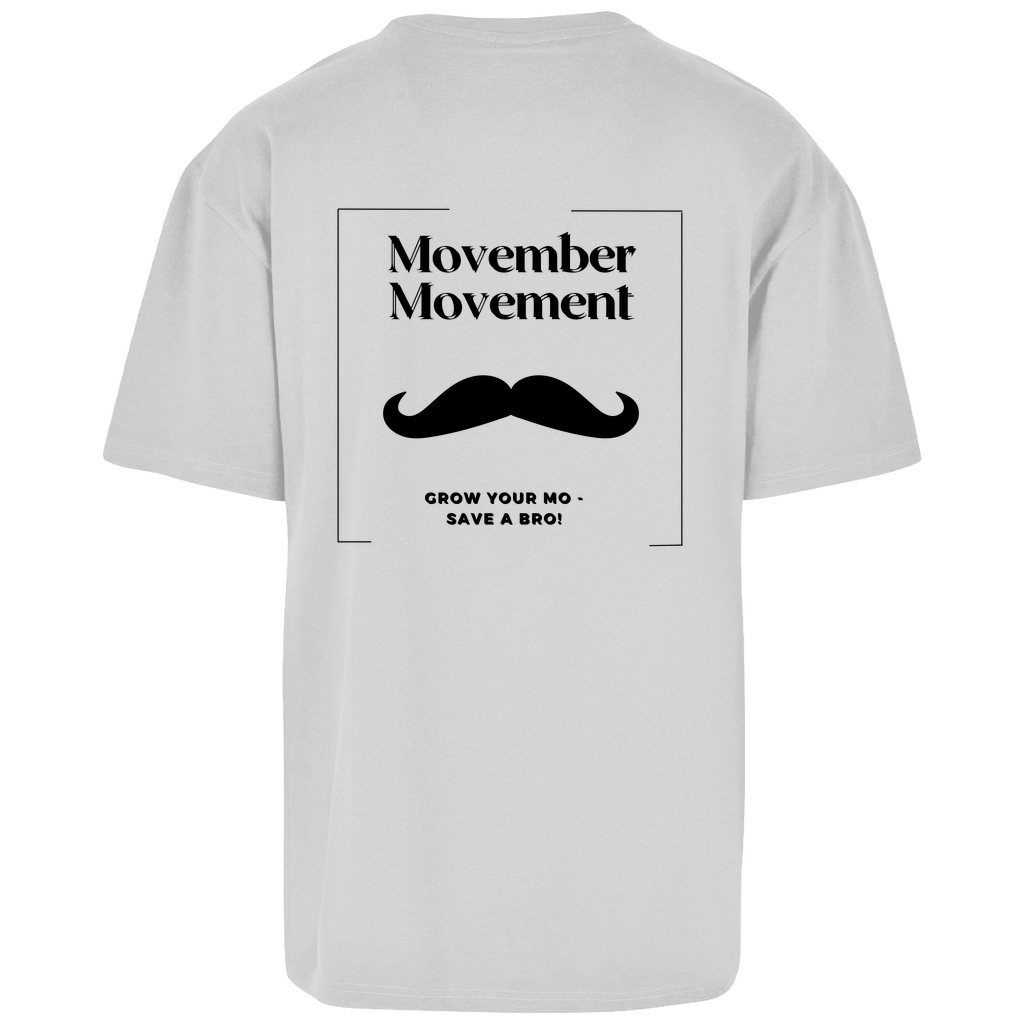 Oversize T-Shirt MOVEMBER MOVEMENT (back)