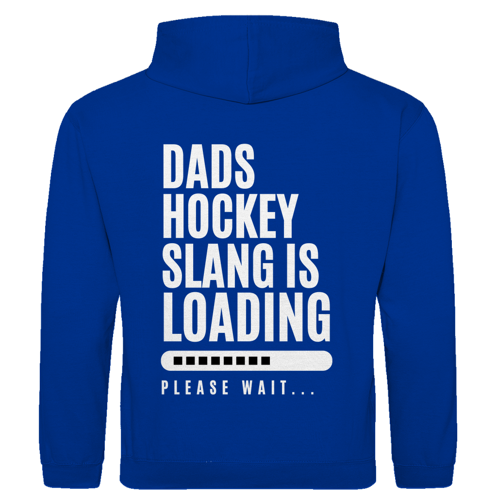 Unisex Hoodie DADS HOCKEYSLOGAN (back)