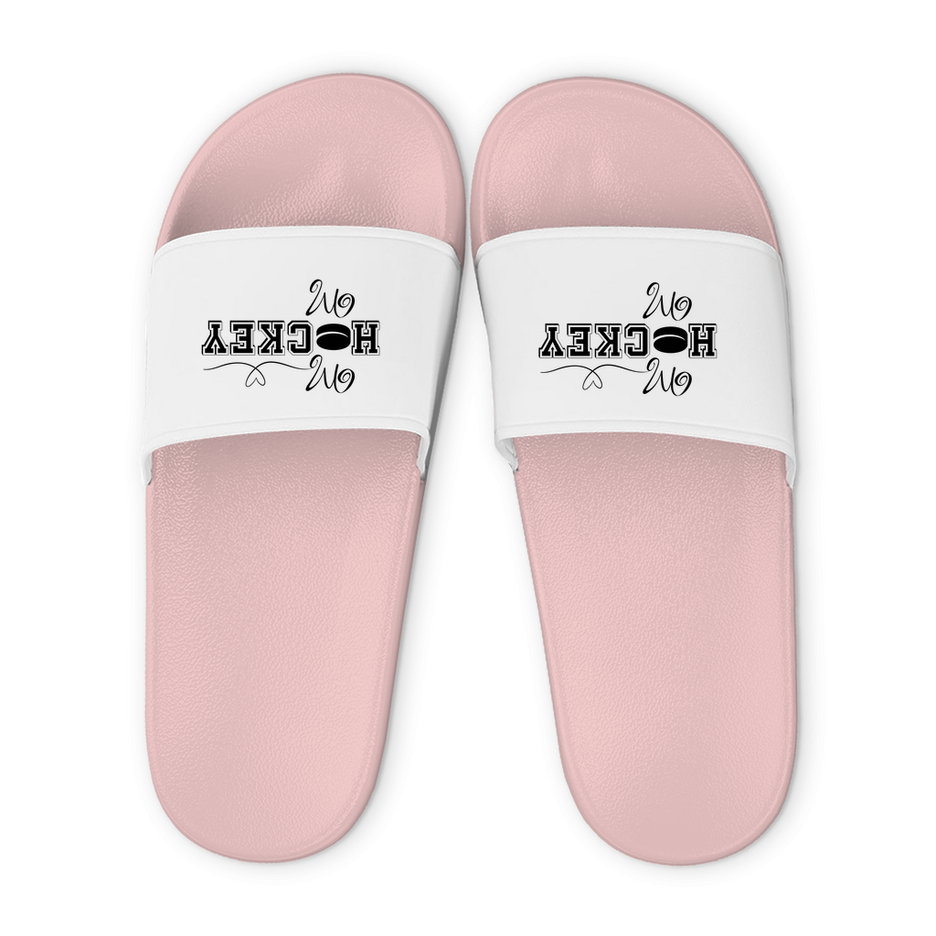 Badelatschen HOCKEY MOM HEART