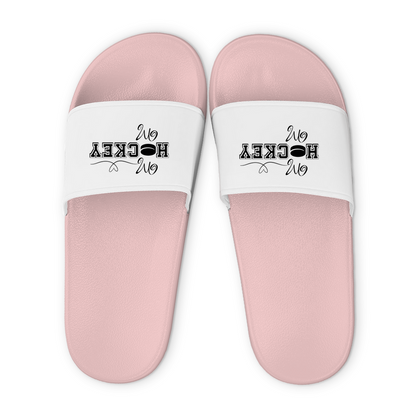 Badelatschen HOCKEY MOM HEART