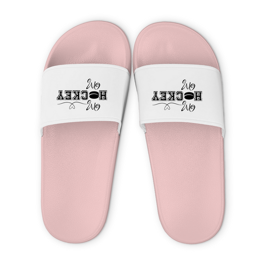 Badelatschen HOCKEY MOM HEART