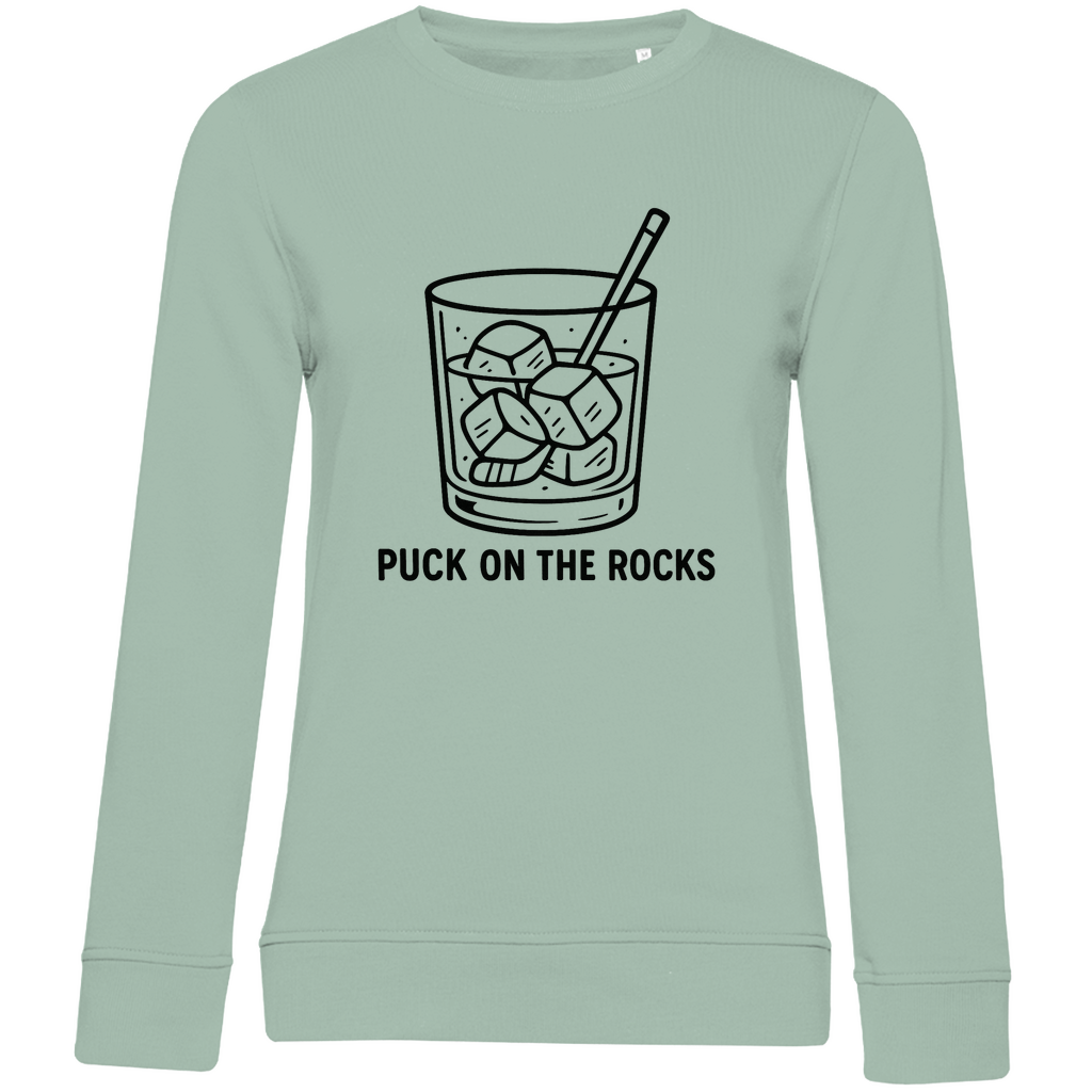 Ladies Sweatshirt PUCK ON THE ROCKS